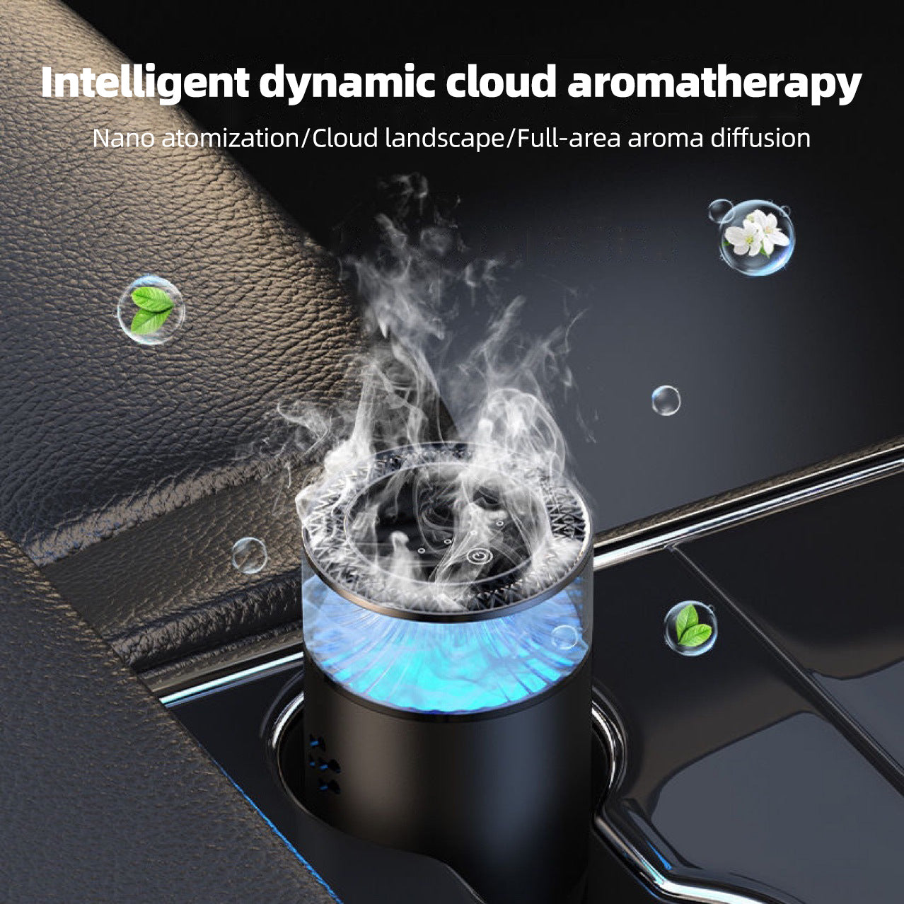 Mountain Mist Effect RGB Aromatherapy Diffuser