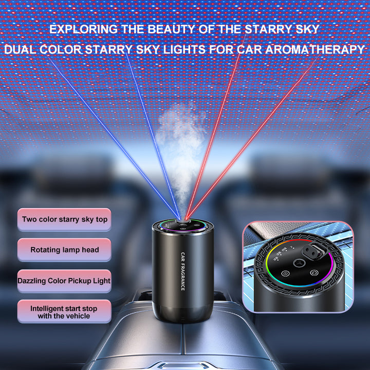 Two-color starry sky top smart aromatherapy machine