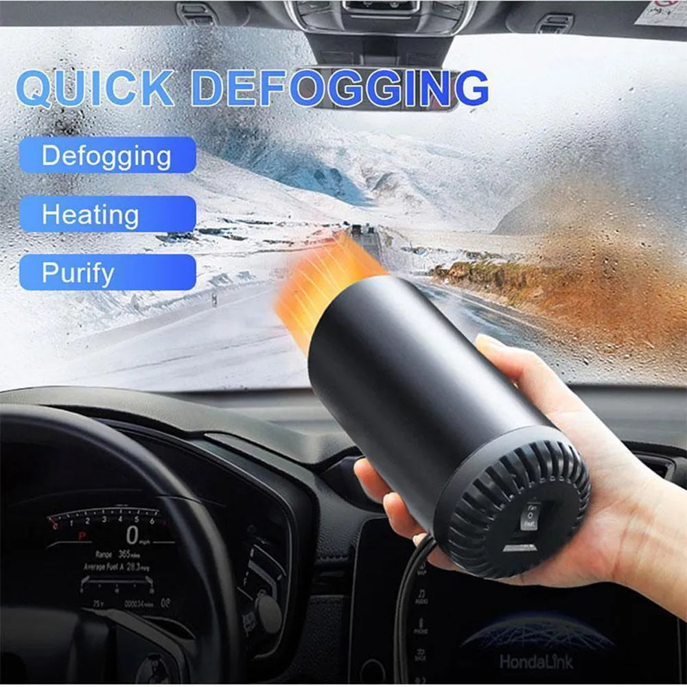 Winter 12V car heater defogger