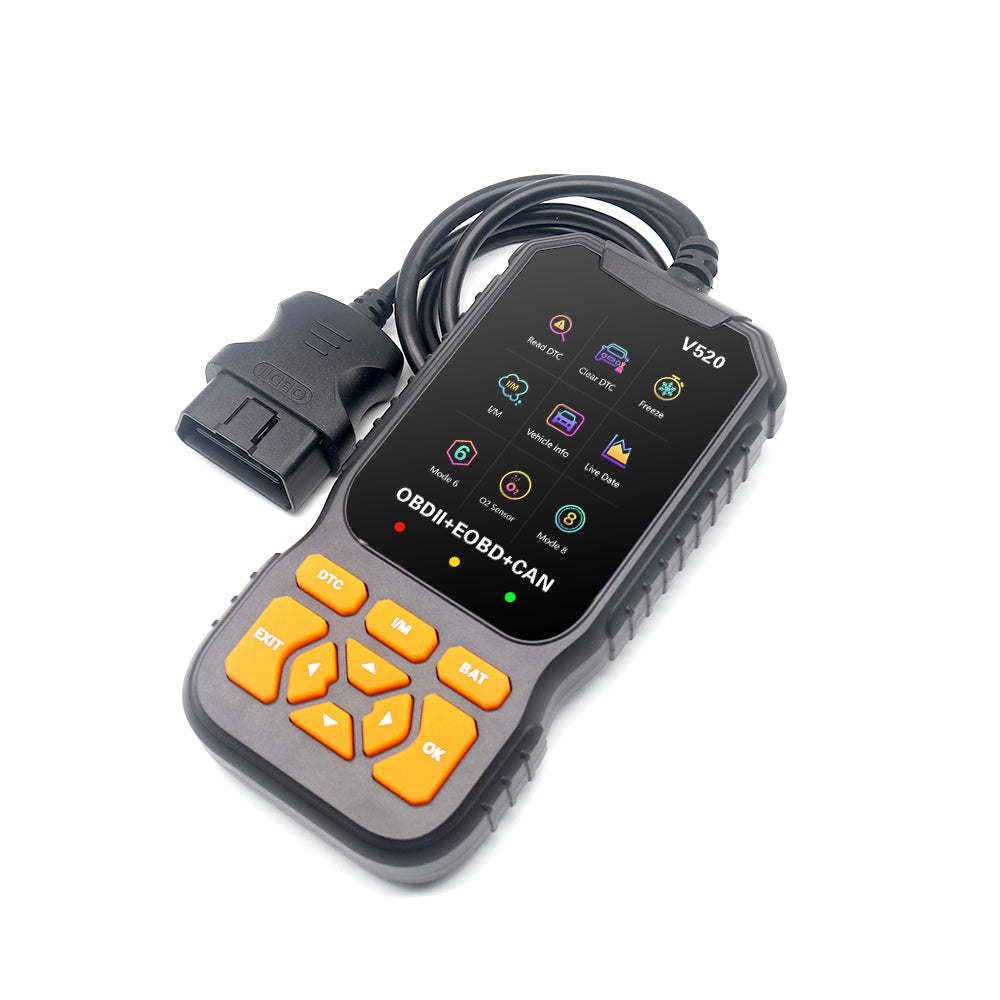 Car fault detector reading code OBD2