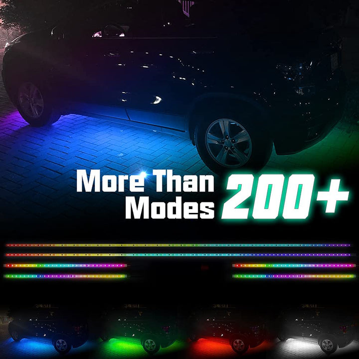 RGB Car Backlight 12V LED Ambiance Light Strip