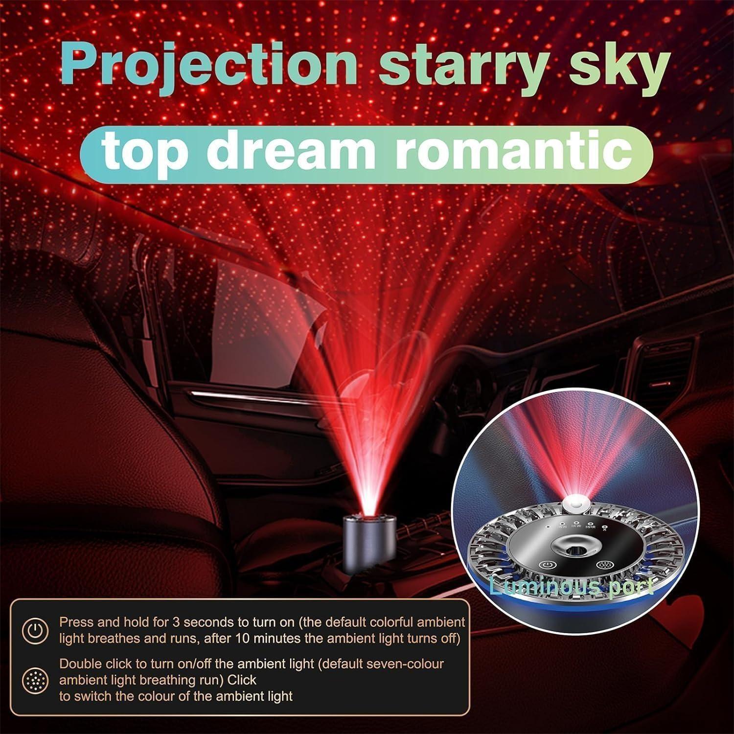 Smart Car Aromatherapy Starry Sky Canopy