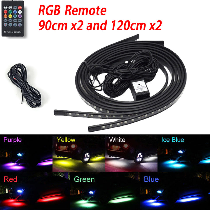 RGB Car Backlight 12V LED Ambiance Light Strip